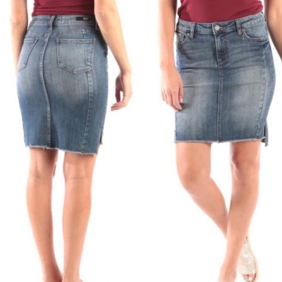 Kut from the Kloth Connie Skirt Sz 2 - Picture 3 of 14